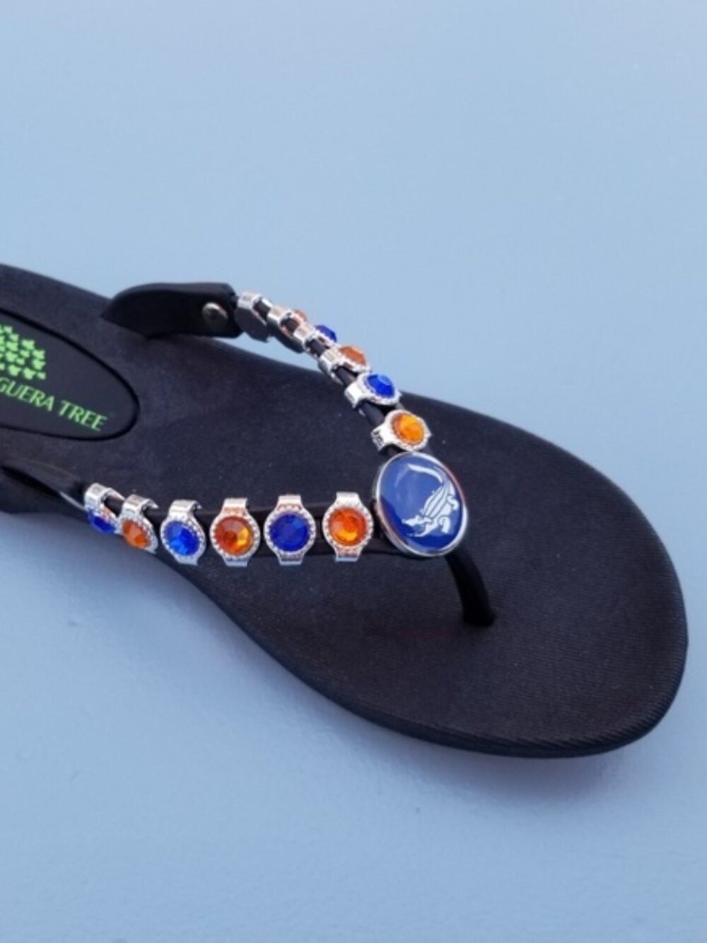 "Ali" Beautiful Crystal Flip Flops Sandals SUPER COMFY Sizes 6, 7, 8 9 & 10
